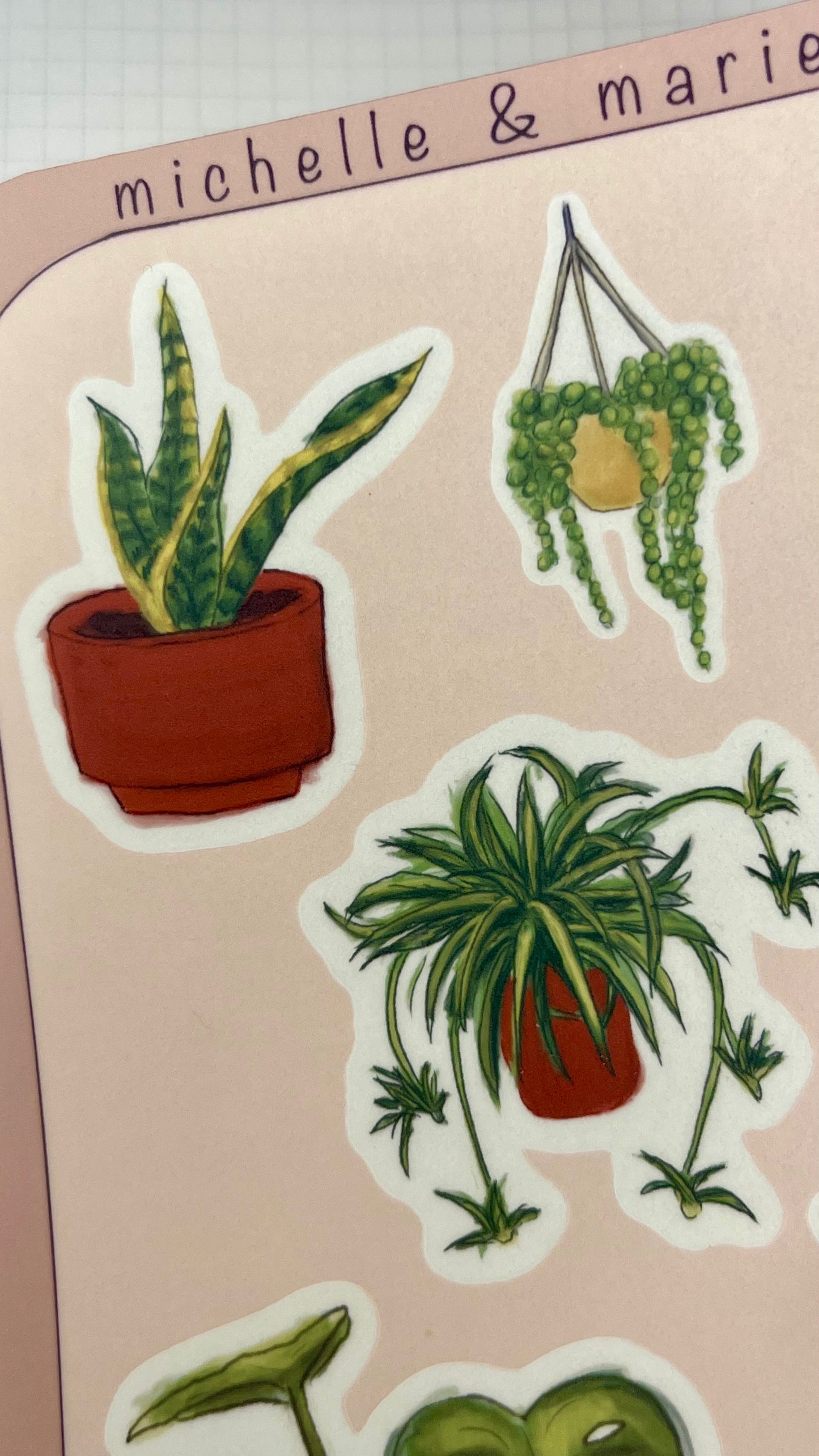Potted Plants Stickers