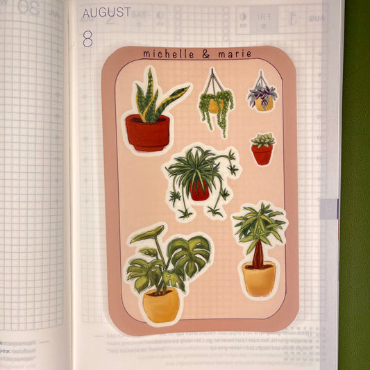 Potted Plants Stickers